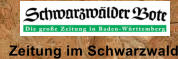 Zeitung im Schwarzwald